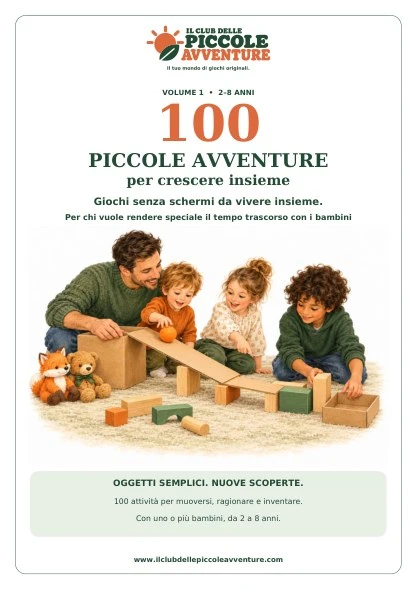 Copertina di 100 Piccole Avventure per crescere insieme, Volume 1